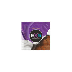 Préservatifs x2 lubrifiés en latex goût chocolat 54mm 